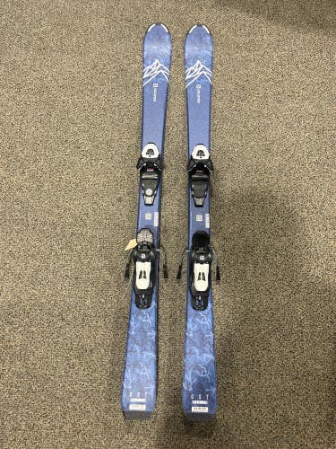 Used Salomon QST 130 cm All Mountain Skis With Bindings