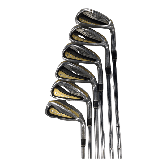 Used Adams Golf Ovation 6 Piece Uniflex Steel Shaft Mens Club Sets