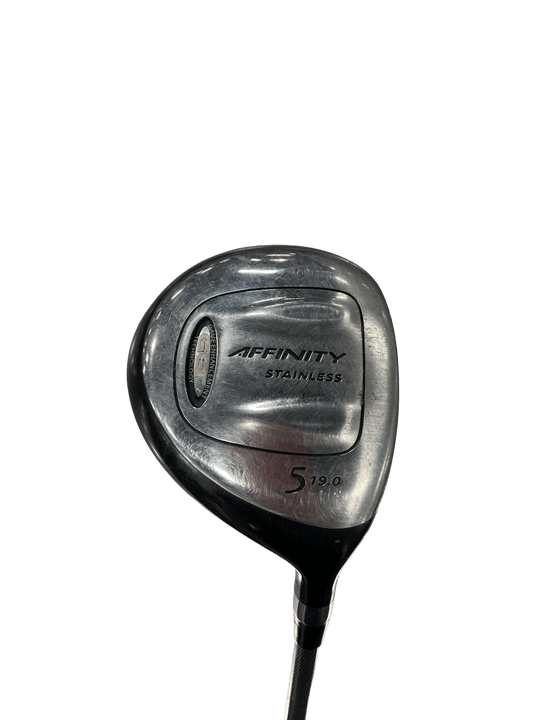 Used Affinity Stainless 5 Wood Graphite Fairway Woods