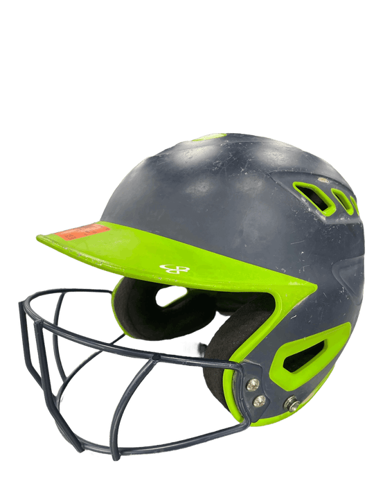 Used Boombah Helmet With Mask Lg Baseball And Softball Helmets