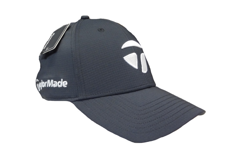 NEW TaylorMade Custom Radar TP5 Black/White Adjustable Golf Hat/Cap