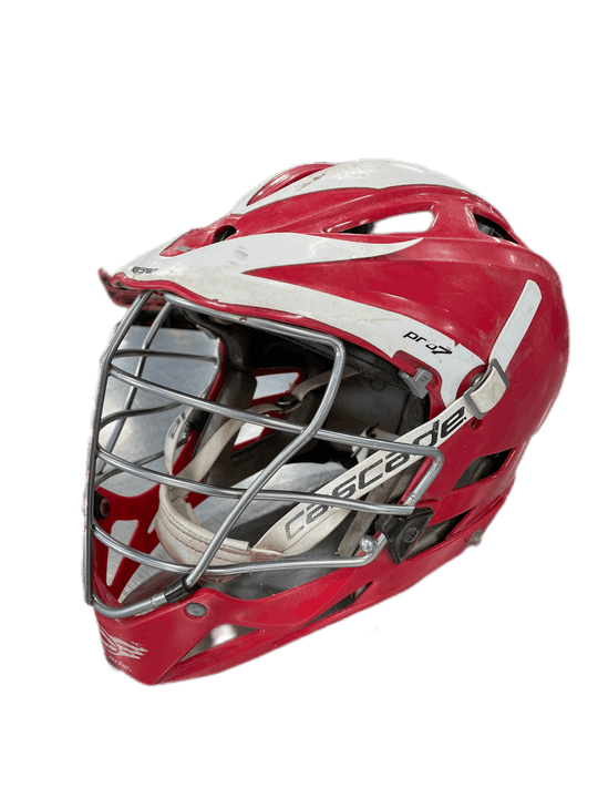 Used Cascade Pro7 Md Lacrosse Helmets