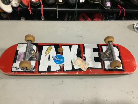 Used Baker Baker Skateboard 8" Complete Skateboards