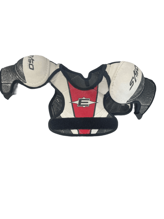 Used Easton Syso Synergy Sm Hockey Shoulder Pads