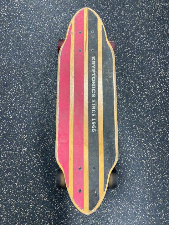Used Kryptonics Skateboard Regular Complete Skateboards