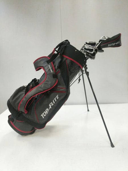 Used Top Flite 10 Pcs Set 10 Piece Regular Flex Steel Shaft Men's Package Sets