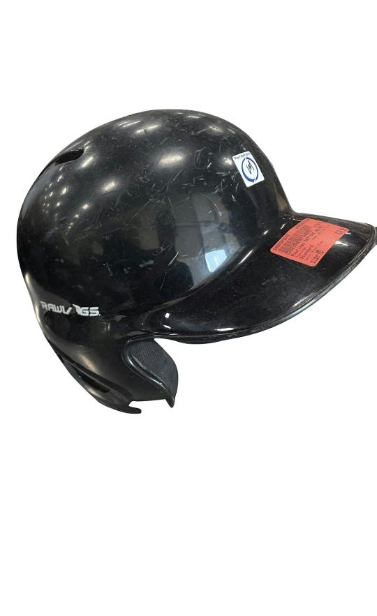 Used Rawlings Batting Helmet Md Standard Baseball & Softball Helmets