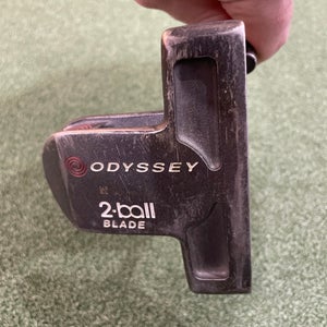Used Men's Odyssey 2 Ball Left Hand Mallet Putter 34"