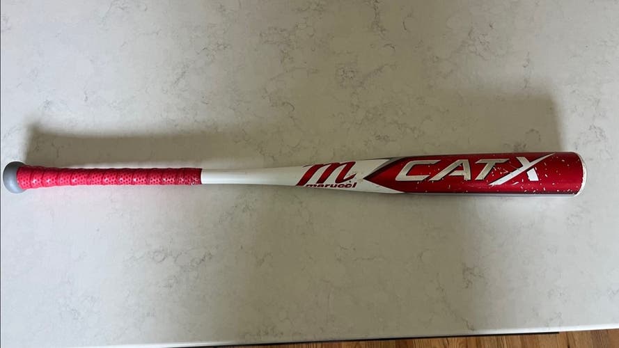 Used BBCOR Certified 2023 Marucci Alloy CAT X Bat (-3) 30 oz 33"