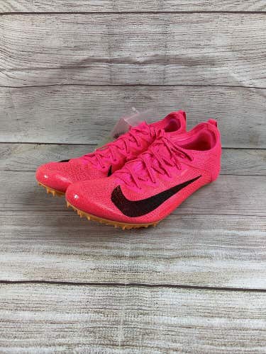 Nike Mens Zoom Superfly Elite 2 Hyper Pink Orange Track Shoes Size 7
