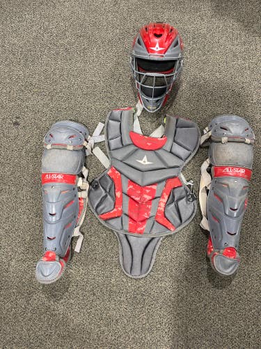 Used Youth All Star System 7 Axis Catcher's Set