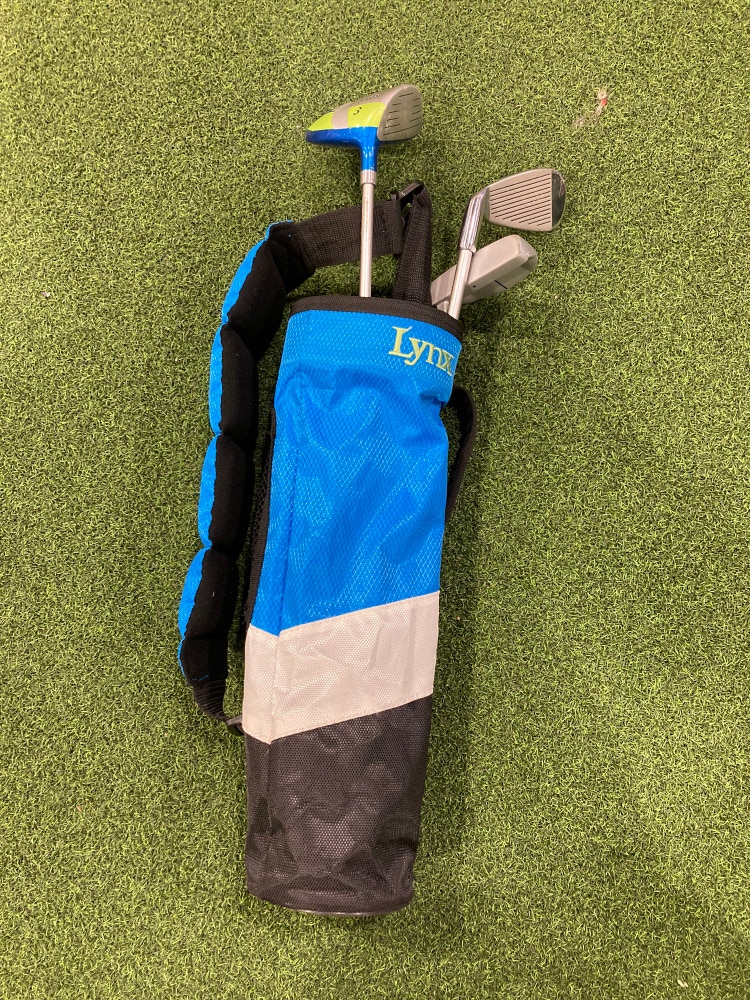 Used Junior Lynx Right Handed Clubs (Tiny Set!)