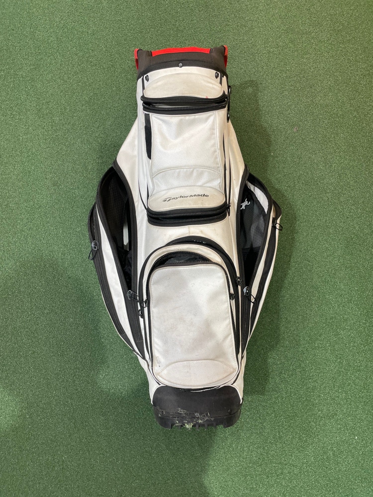 White Used TaylorMade Bag