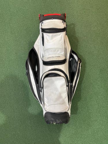 White Used TaylorMade Bag