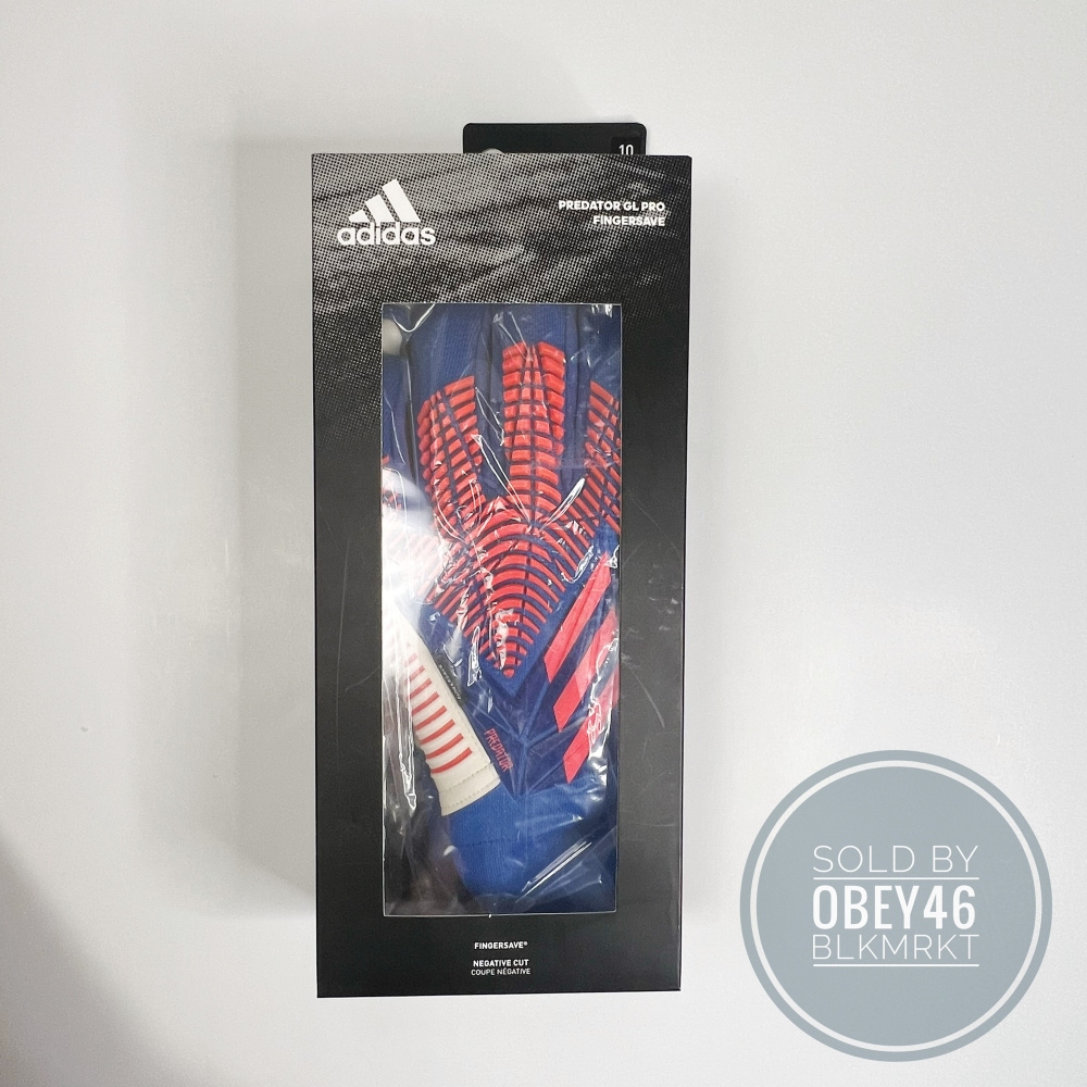 Adidas Predator Pro Gloves FingerSave Goalkeeper  Size 10