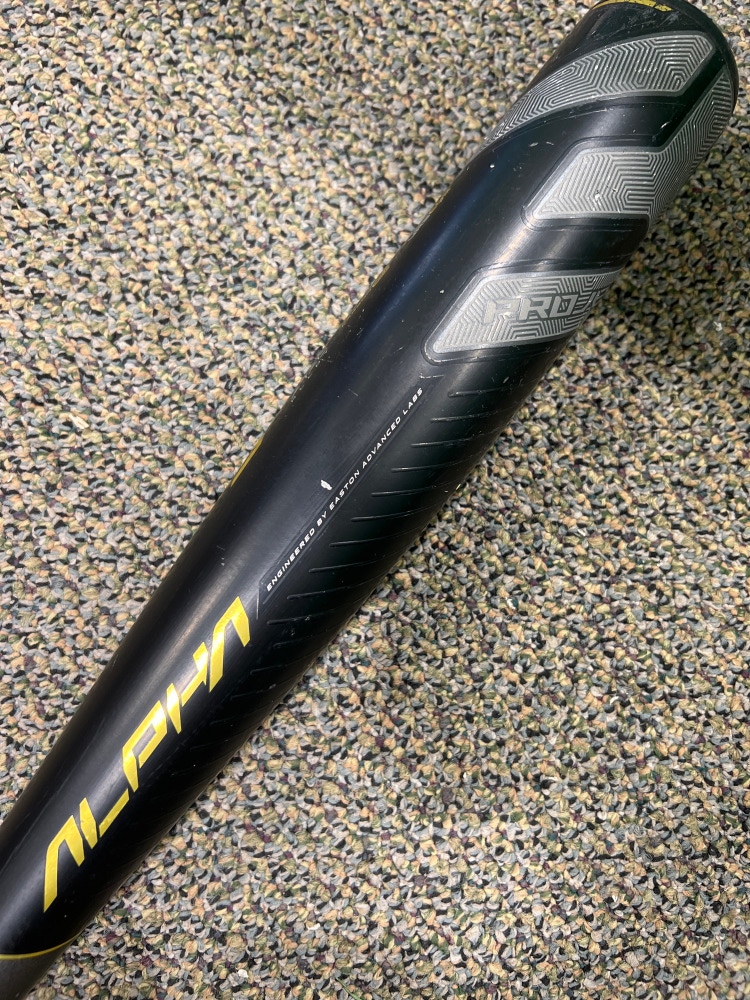 Used BBCOR Certified 2019 Easton Project 3 Alpha Alloy Bat (-3) 28 oz 31"
