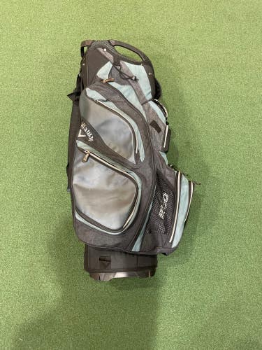 Green Used Unisex Callaway Carry Bag