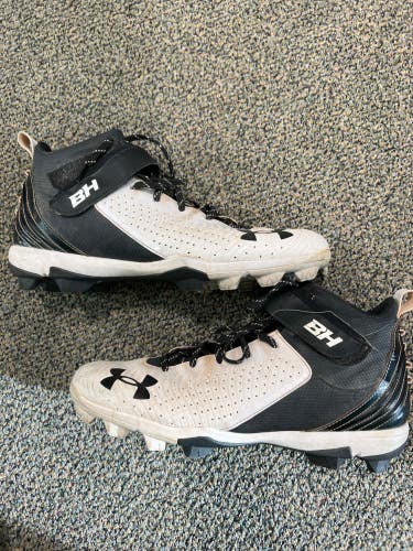 Used Size 11.5  Under Armour Bryce Harper Cleats