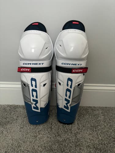 New CCM 13" Next Shin Pads