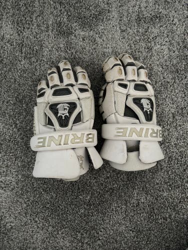 Used Brine 12" King Lacrosse Gloves