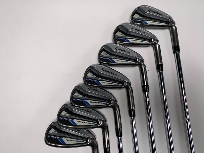 Taylormade Speedblade Iron Set 4-PW 85g Stiff Steel Mens RH