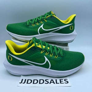 Nike Zoom Pegasus 39 Oregon Ducks Green Running Shoes DR1970-300 Men's Sz 10 NEW