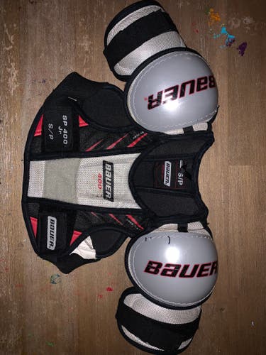 Youth Used Small Bauer Shoulder Pads