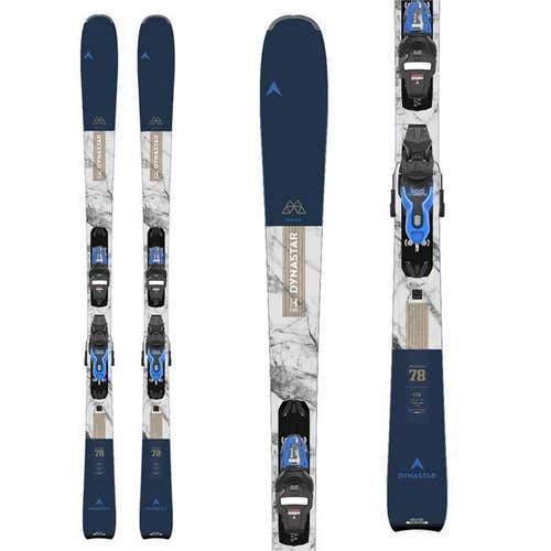 NEW DYNASTAR M-CROSS 78 SKIS SIZE 178 CM WITH XPRESS 11 GW BINDINGS