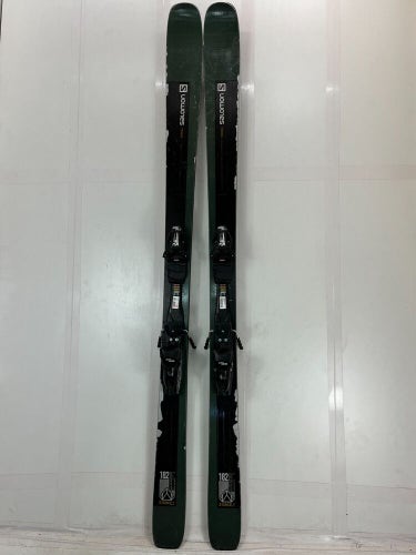 Salomon Stance 182 cm USED-GOOD Freeride / All Mountain Downhill Skis Mounted