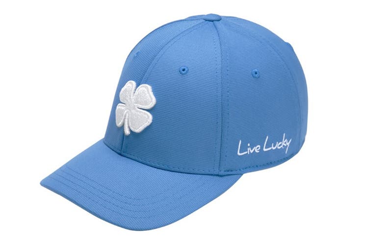 NEW Black Clover Spring Luck Carolina White/Blue Small/Medium Golf Hat/Cap