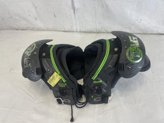 Used Tag Battle Gear Ii Tsp045 Youth Sm Football Shoulder Pads 60-80lb