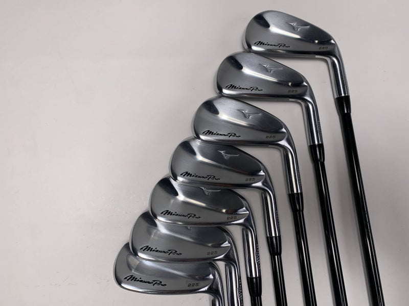 Mizuno Pro 225 Iron Set 5-PW+GW Fujikura Vista Pro 60g Regular Graphite Mens RH