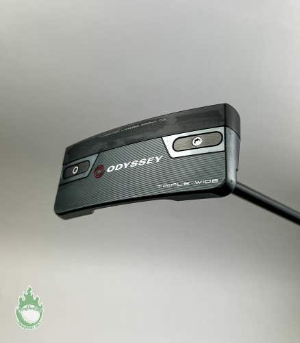 Used Odyssey Tri-Hot 5K Triple Wide 35" Putter Stability Tour Black Golf Club
