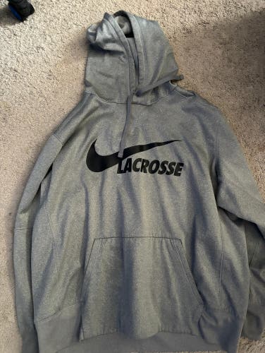 XL Nike Lacrosse Dri-Fit Hoodie