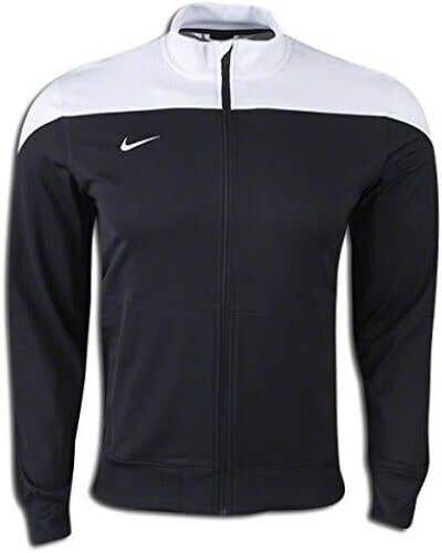 Nike Adult Mens Squad 14 Sideline 620876 Size M Black White Zip Up Jacket NWT
