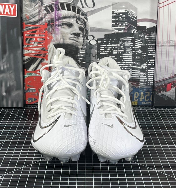 Nike Vapor Edge Elite 360 2 Football Cleats Mens 9.5 White  display picture 2