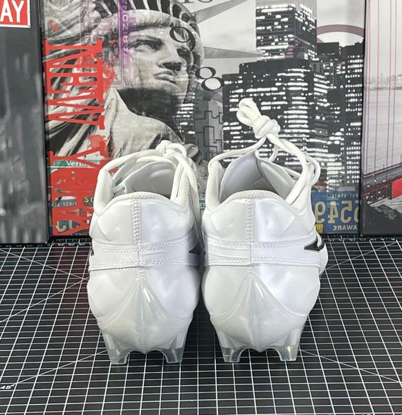 Nike Vapor Edge Elite 360 2 Football Cleats Mens 9.5 White  display picture 2