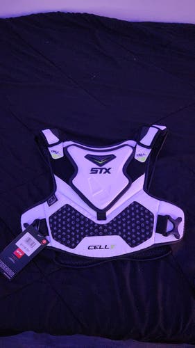 Adult New Large STX Cell V Shoulder Pads