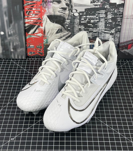 Nike Vapor Edge Elite 360 2 Football Cleats Mens 9.5 White  display picture 1