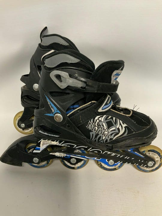 Used Rollerblade Bladerunner 5-8 Adjustable Inline Skates - Rec And Fitness