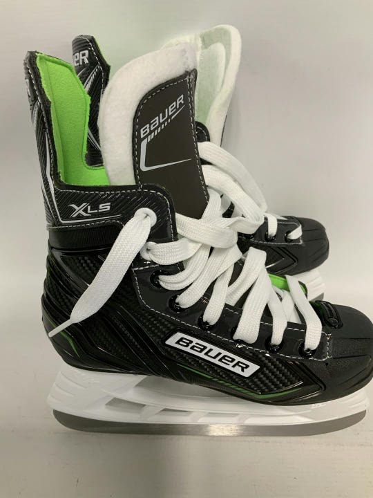 Used Bauer Xls Junior 02 Ice Hockey Skates