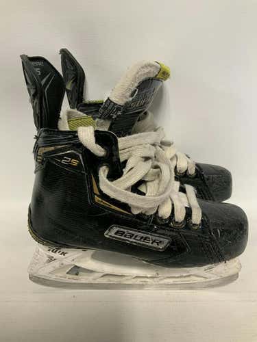 Used Bauer Supreme 2s Junior 03 Ice Hockey Skates