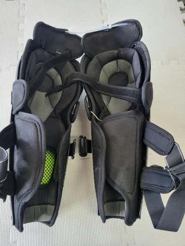 Used Reebok Kfs 9k 14" Hockey Shin Guards