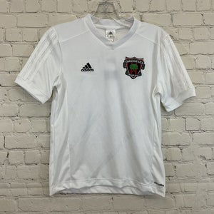 Adidas Youth Unisex Tabela 14 Oakwood USA Size M White SS Soccer Jersey NWT $30