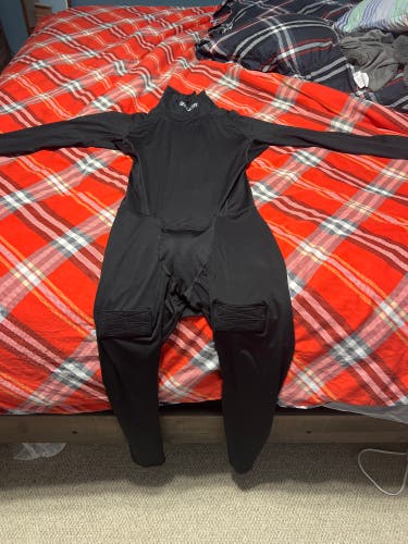 Bauer Full Length Hockey Onesie with built in jock and cup