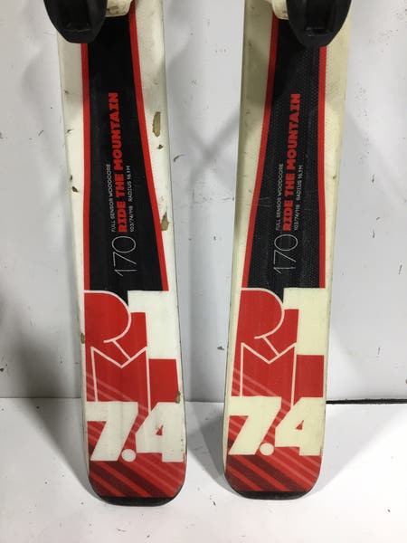 ■■送料無料■VOLKL■RTM 7.4■163cm■調整ビン付■WAX済■■ Used ski Volkl RTM 7.4 + bindings