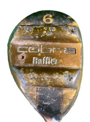 Lady Cobra Baffler 6 Wood RH Ladies Flex Steel 40.5 Inches Good Vintage Grip