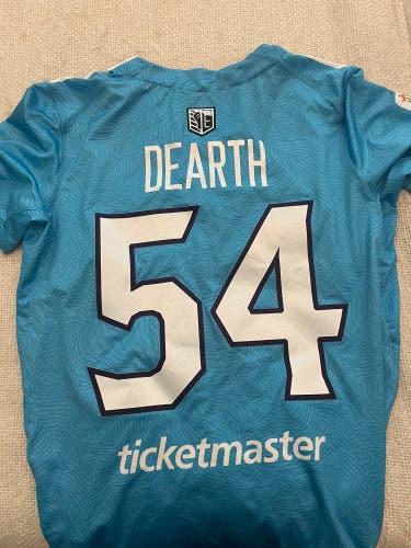 *GAME USED* PLL ATLAS #54 Dearth Jersey