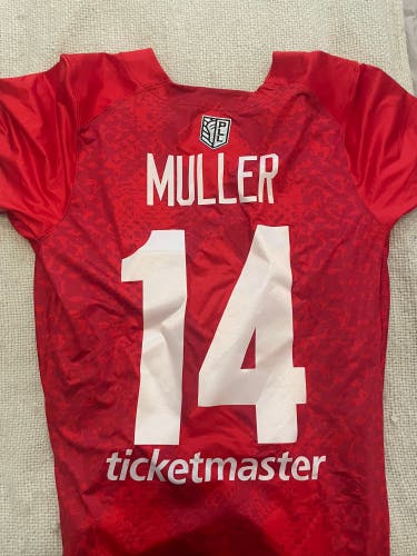 *GAME USED* PLL WHIPSNAKES #14 Muller Jersey
