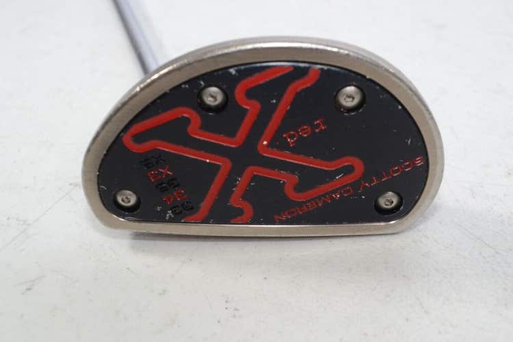 Titleist 2007 Scotty Cameron Red X3 34" Putter Right Steel # 170407